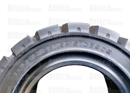 Шина цельнолитая CST 8.15-15(28x9-15)C8909 CL